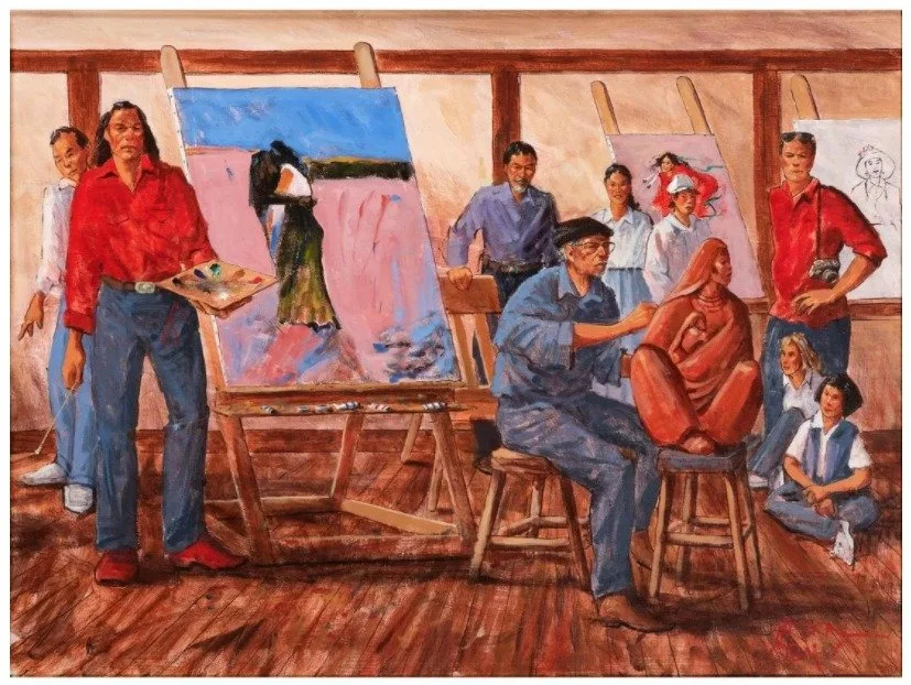 br/>Chickasaw artist Mike Larsen — The Wigwam Gallery